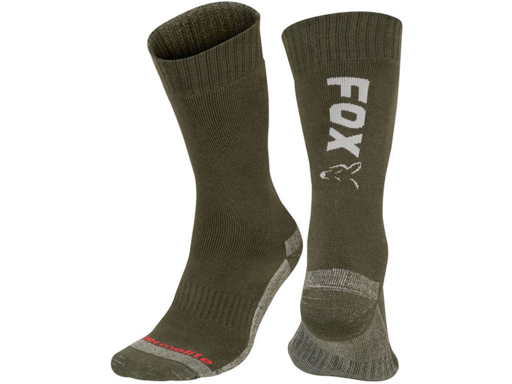 Fox Thermolite Long Socks Green/Silver 40-43