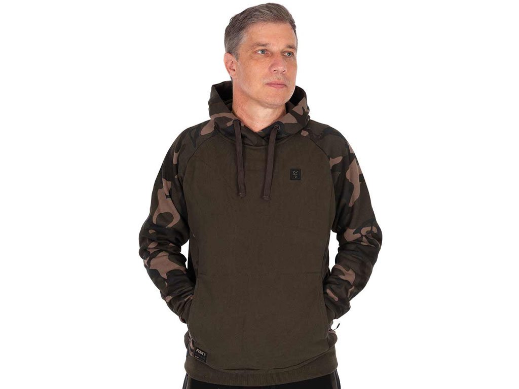 Fox Premium 310 Hoodie Khaki/Camo M