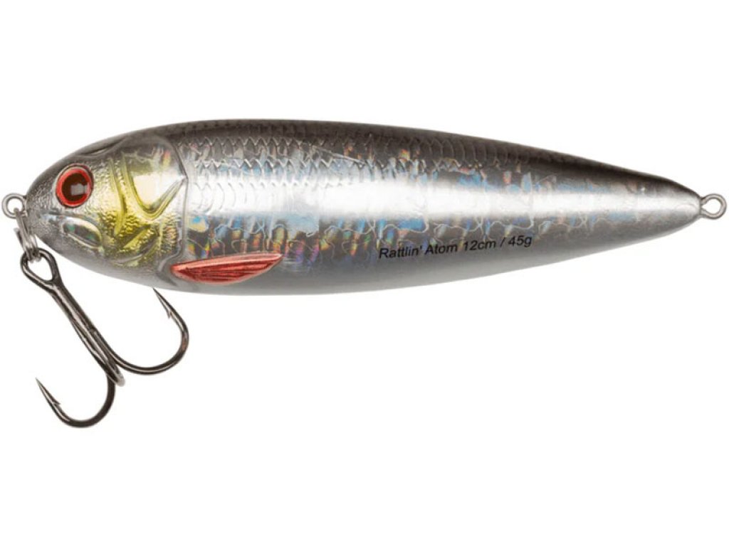 Abu Garcia Rattlin Atom 9.5cm, 16.5g Silver Roach