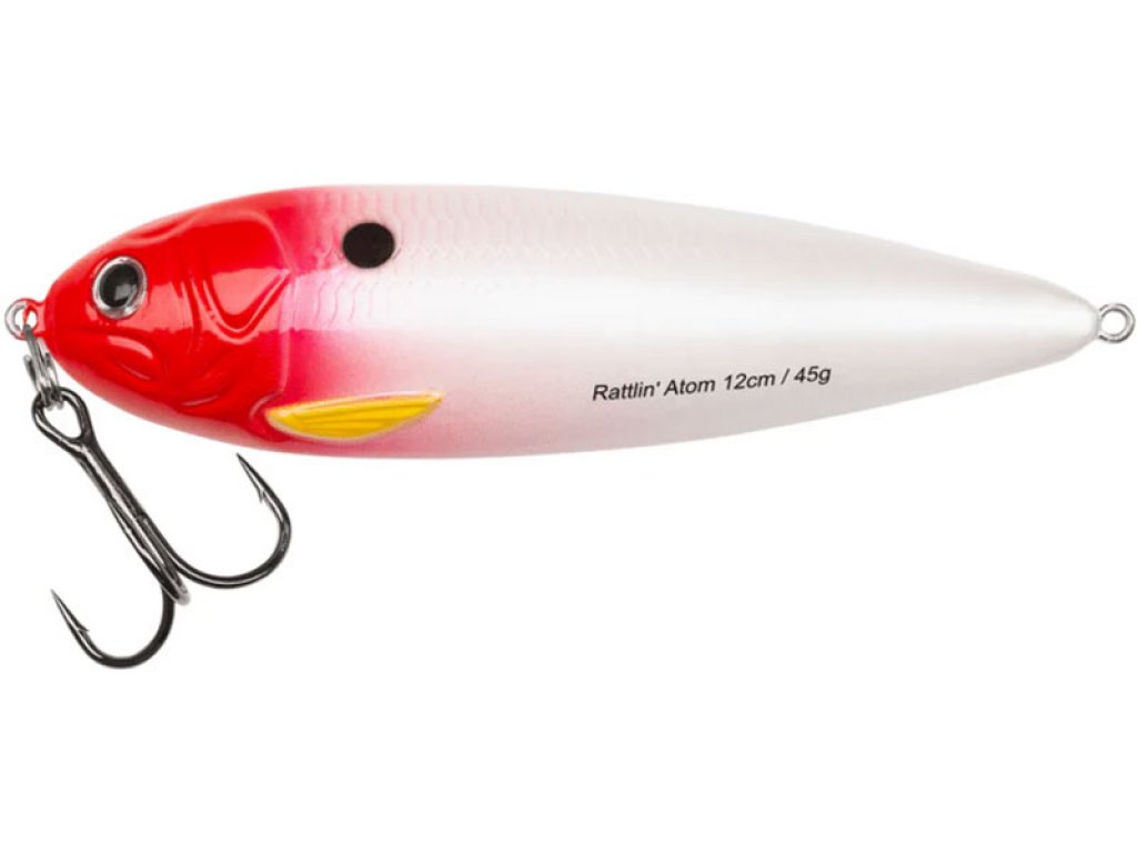 Abu Garcia Rattlin Atom 12cm, 45g Red Head