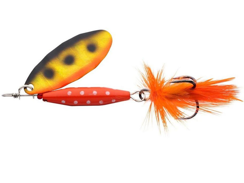 Abu Garcia Reflex Red Spinner 6.5cm, 18g LF Orange Copper Holo