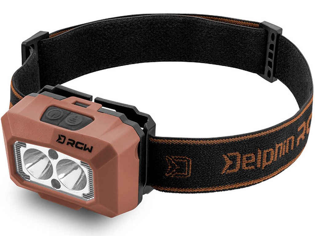 Delphin RGW PRO UC LED Headlamp 60x35x40mm