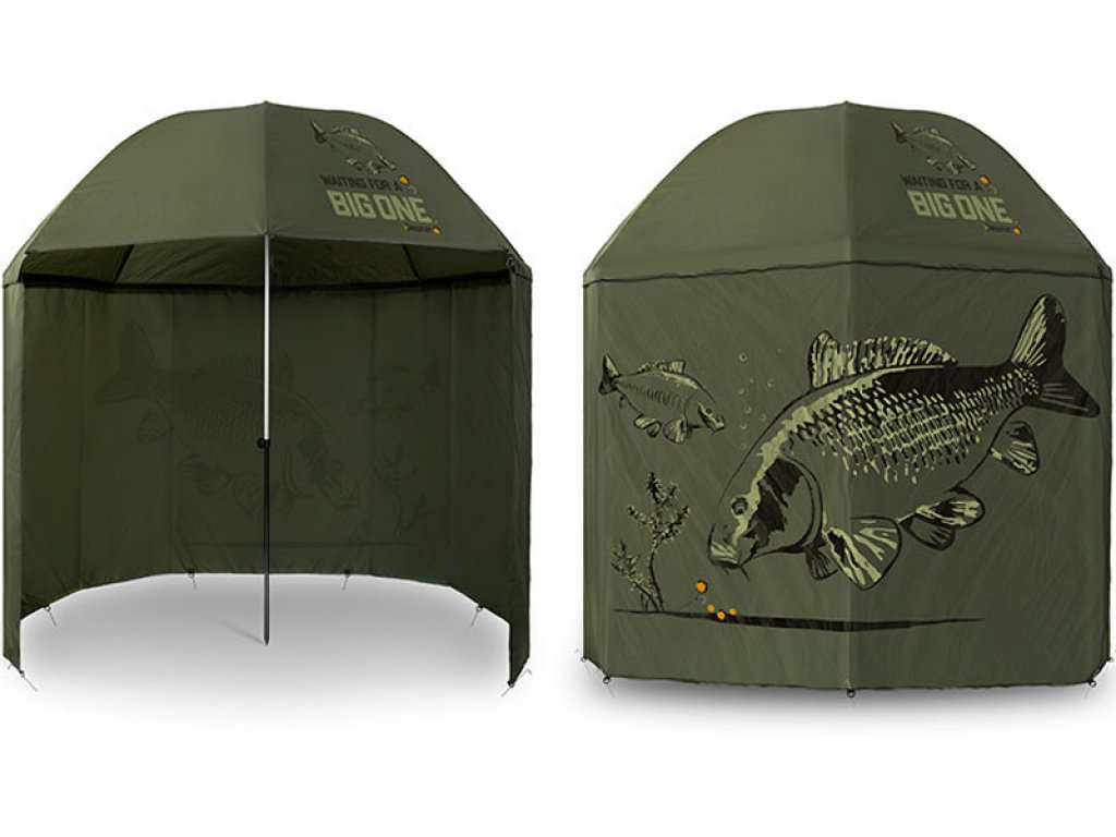 Delphin BigOne Carp Fishing Umbrella With Sides 250cm