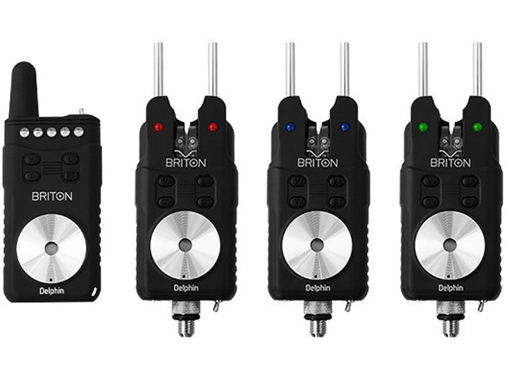 Delphin Briton Alarm Set 3+1 Blue/Red/Green