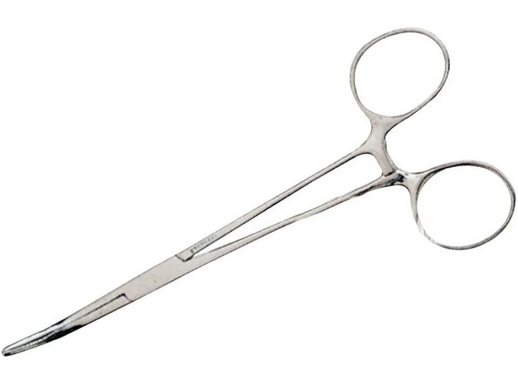 DAM Forceps Curved