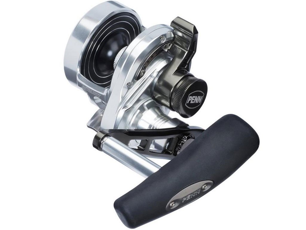 Penn Retaliate Lever Drag Jigging 10 LH Silver Left Hand