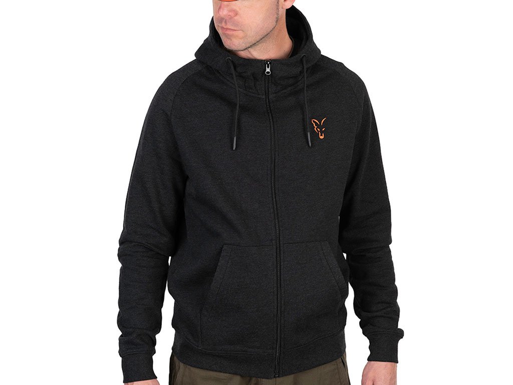 Fox Collection LW Hoody Black/Orange XL
