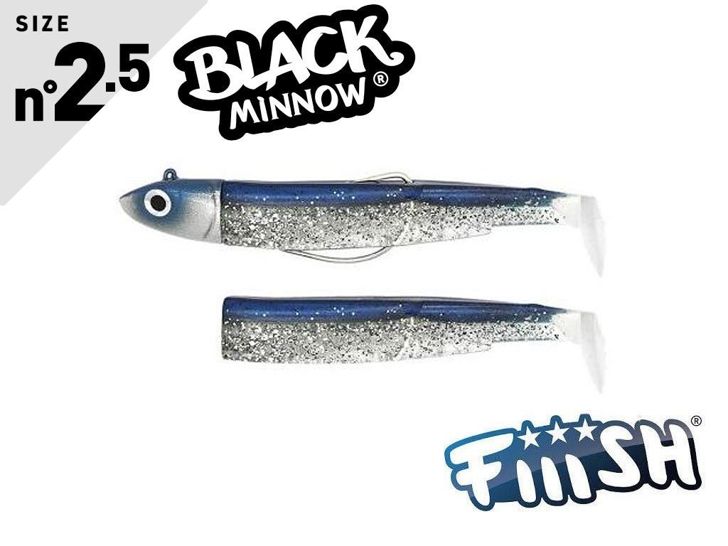 Fiiish Black Minnow 105 BM3143 Combo Search 12g Barracuda Blue + Body