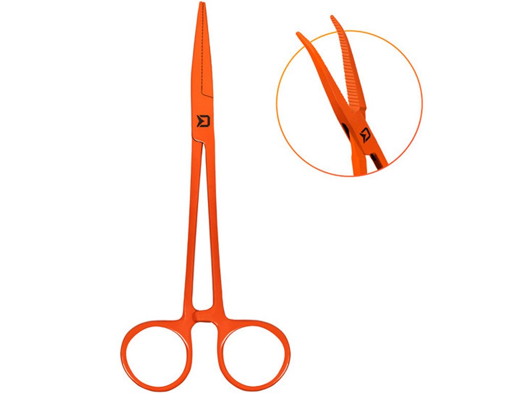 Delphin Curved Forceps Atak Reflex 15cm