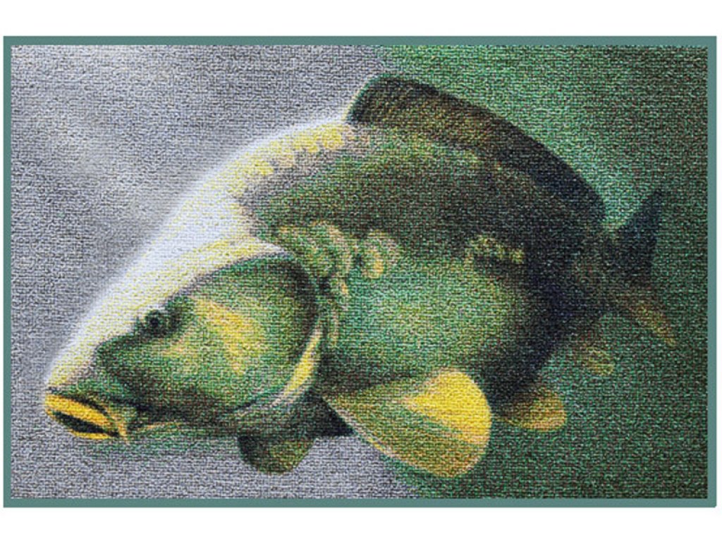 Delphin 3D Carp Rug 60x40cm