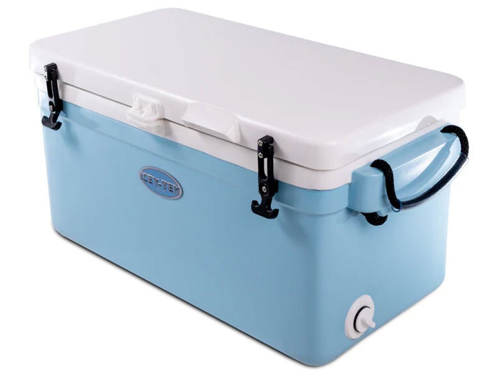 Icey-Tek Ice Box Cooler 55L Baby Blue
