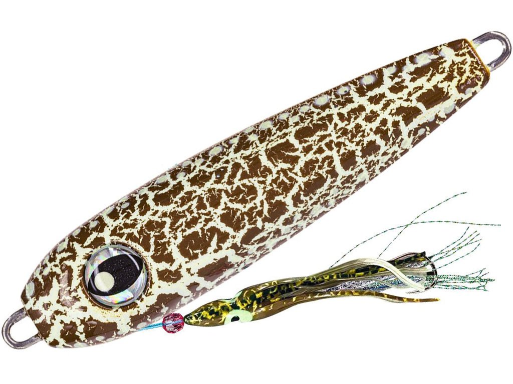 Molix Premium Rubber Jig Inchiku Kiku Evo 130g Cuttlefish Crackle