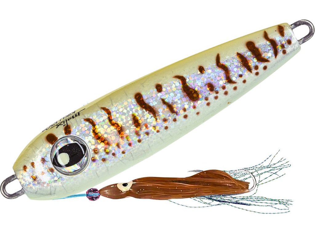 Molix Premium Rubber Jig Inchiku Kiku Evo 130g Camo Cuttlefish
