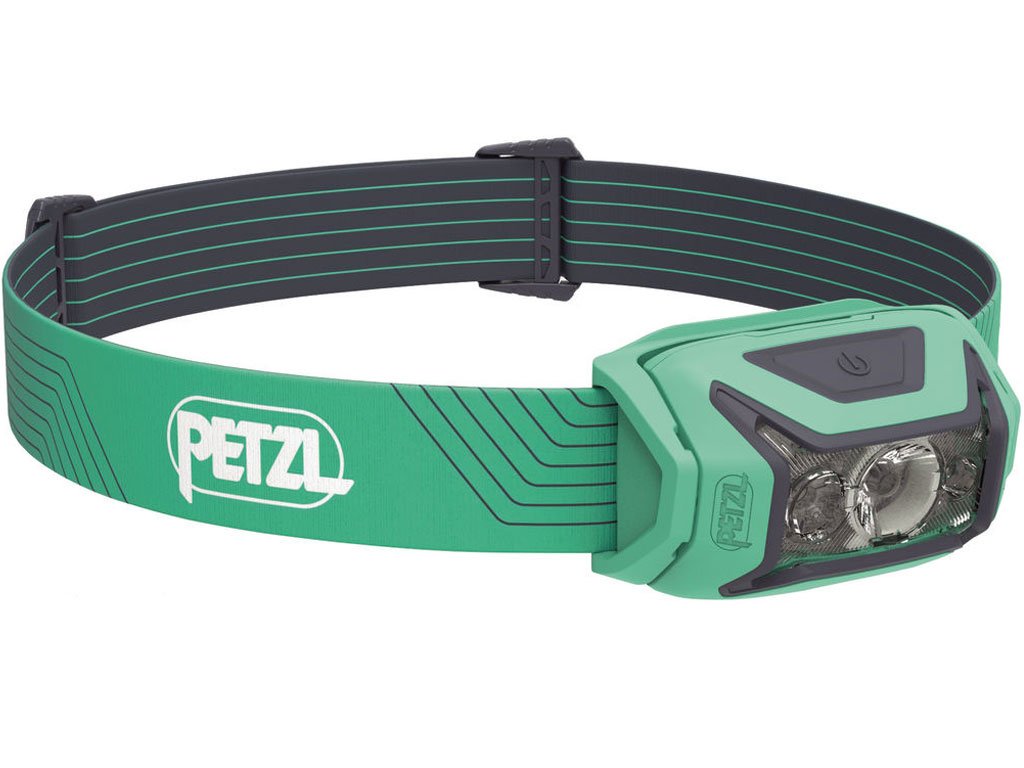 Petzl Actik Head Lamp 450LM Green