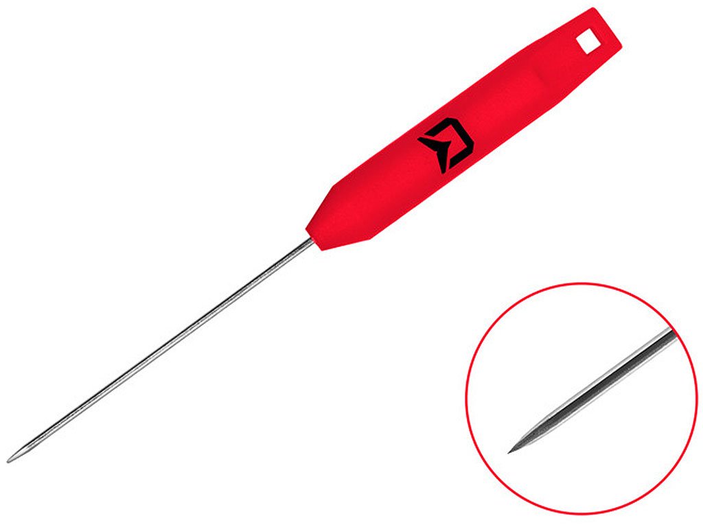Delphin Slim Quick Stop Needle Red 40mm/80mm