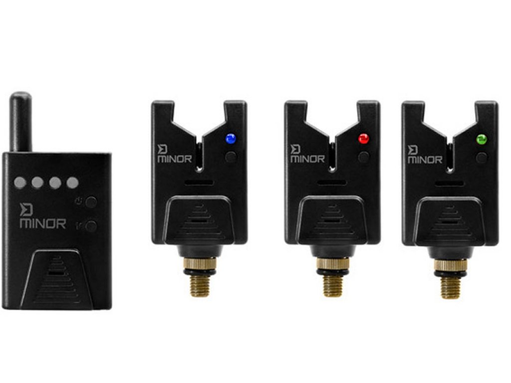 Delphin Minor Alarm Set 3+1 Blue/Red/Green