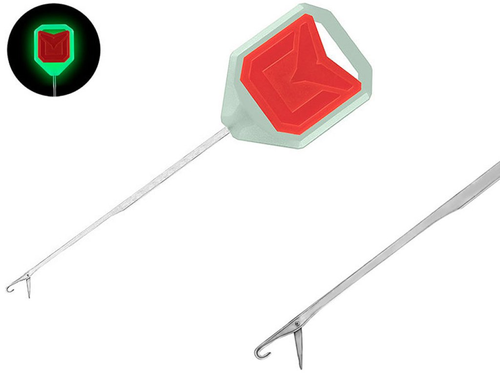 Delphin T-END GripXF Needle Strong Fluo Red 8.7cm