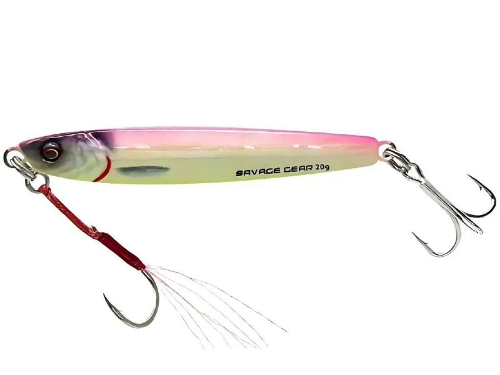 Savage Gear 3D Jig Minnow 6.8cm, 15g S Glow Pink
