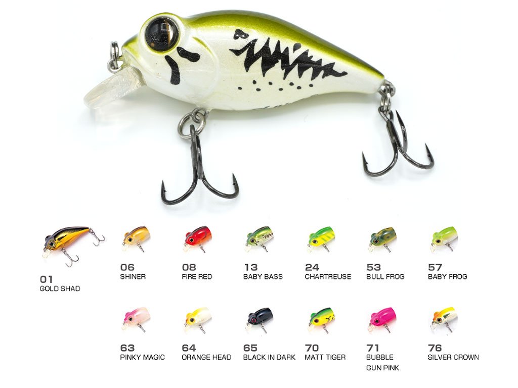 Owner Demeta Shallow DS-48F 01 Gold Shad