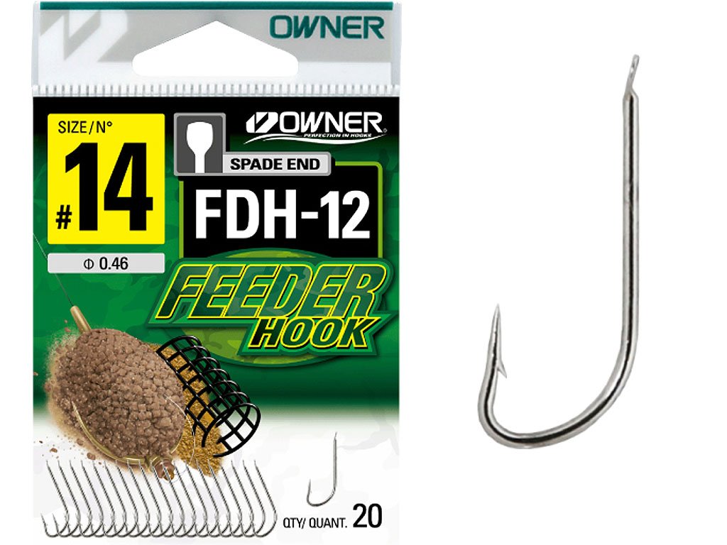 Owner Feeder Hook FDH-12 White 10