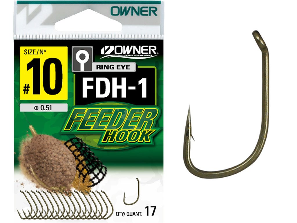 Owner Feeder Hook FDH-1 Brown 8
