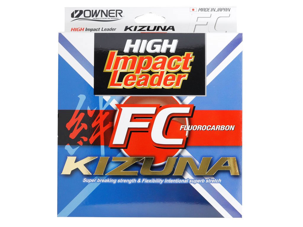 Owner Kizuna High Impact FC Leader Super Fine Clear 50m, 0.370mm, 20lb