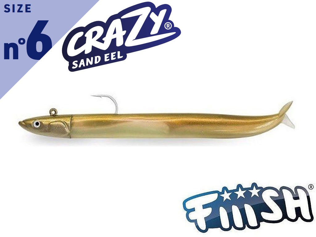 Fiiish Crazy Sand Eel 300 Combos Off Shore 160g Gold