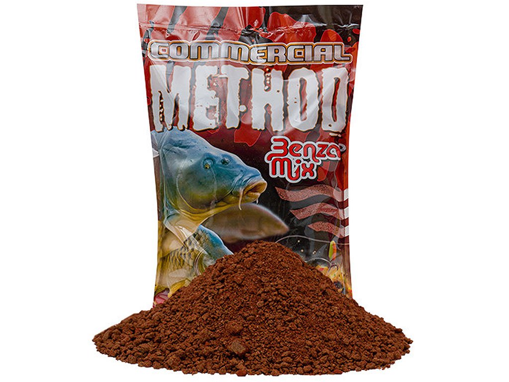Benzar Mix Commercial Groundbait And Pellet 800g Red Krill