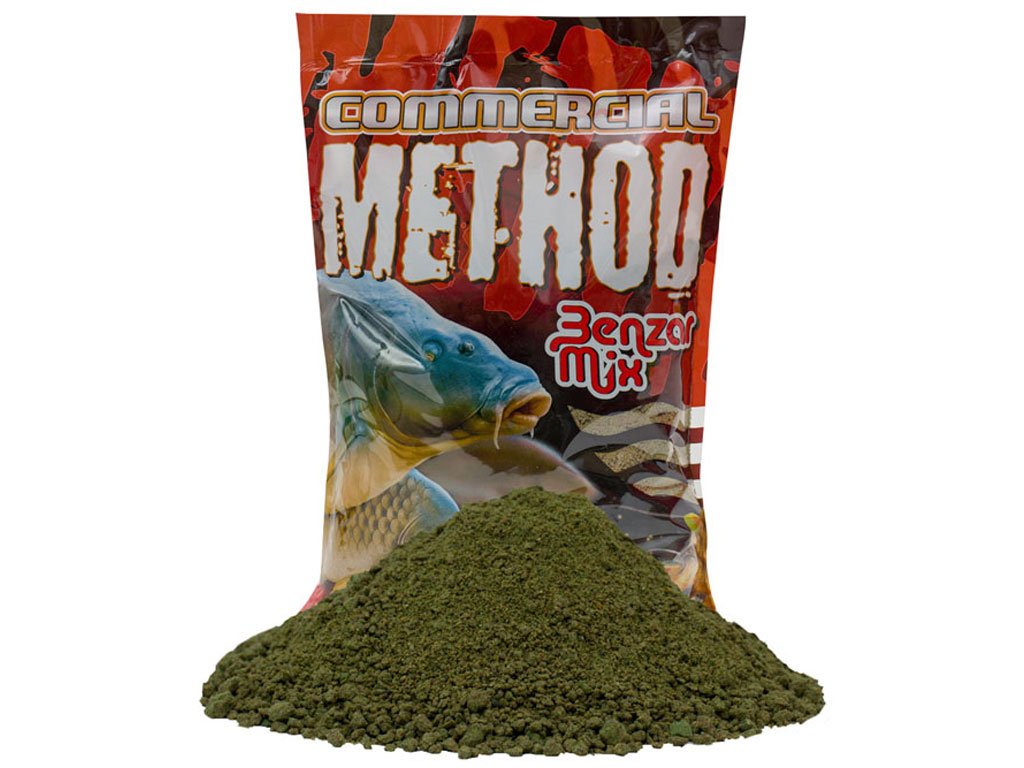Benzar Mix Commercial Groundbait And Pellet 800g Green Betaine