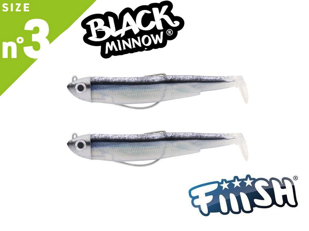 Fiiish Black Minnow 120 BM3026 Double Combo Shore 12g Black Mullet