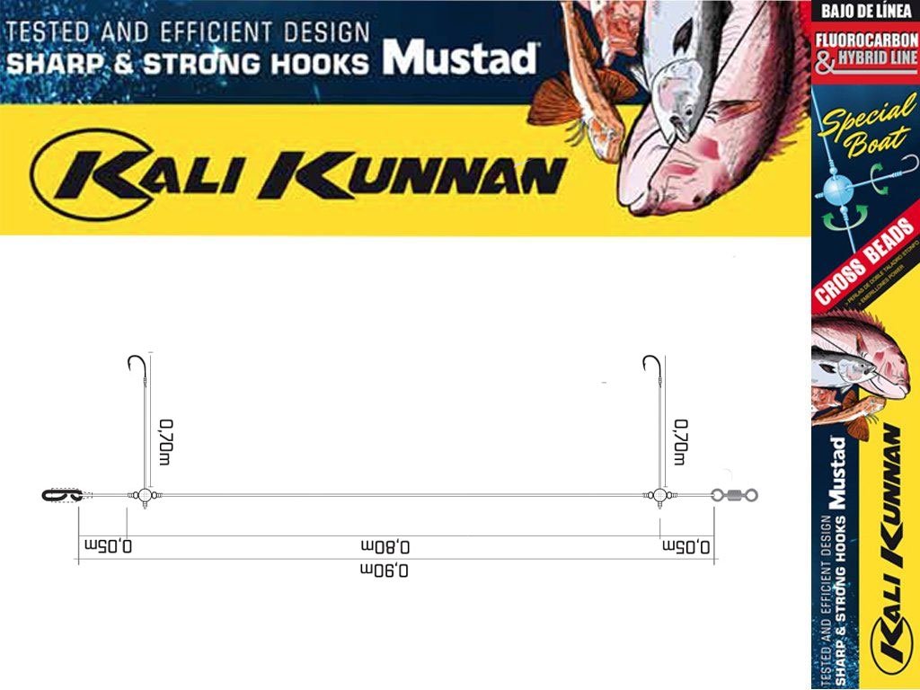 Kali Kunnan Pajel Fluorocarbon Chinu 2, 0.40mm/0.35mm