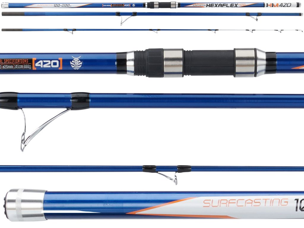 casting rods kali kunnan surf rods Surfcasting Rod Kunnan Surf Rods Kali Kunnan Hexaflex Surf 100-200g