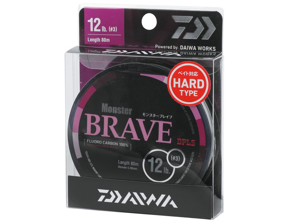 Daiwa Brave Monster 80m, 0.260mm, 10lb
