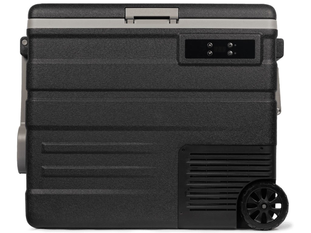 Steamy-E Single Zone Roller Electric Compressor Cooler on Wheels 65L Black