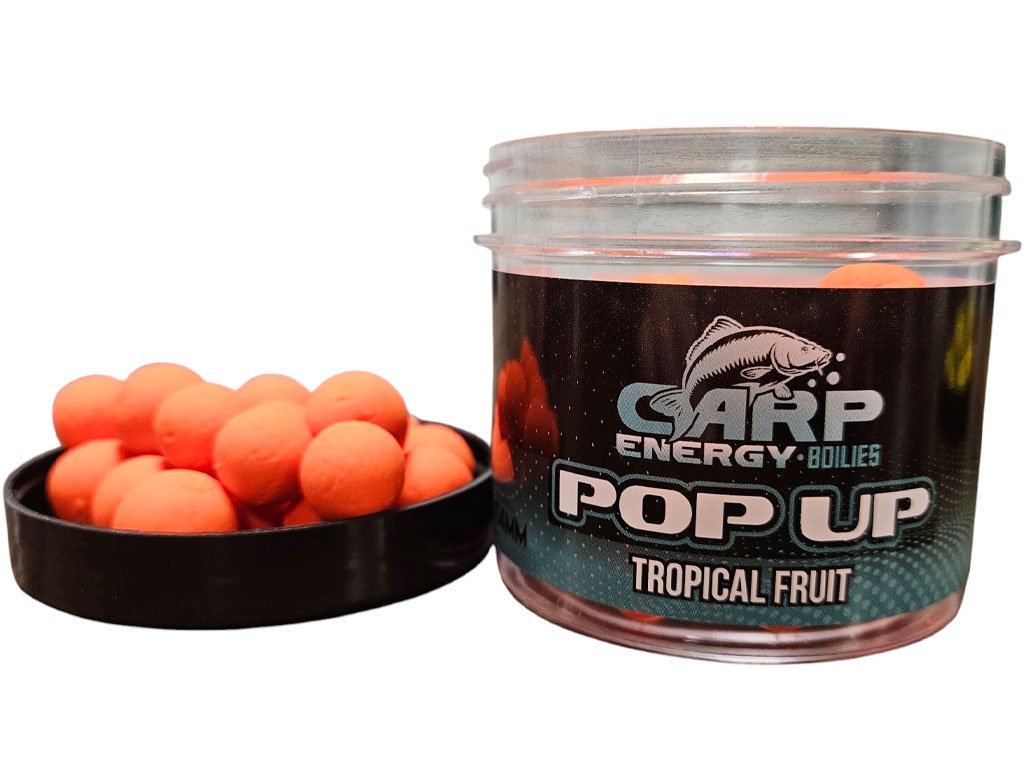 Carp Energy Boilies Pop Up 12/14mm Tropical Fruit