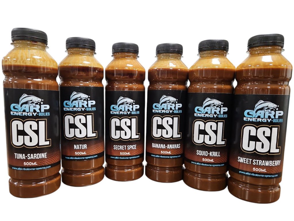 Carp Energy Boilies CSL Liquid 500ml Banana Pineapple