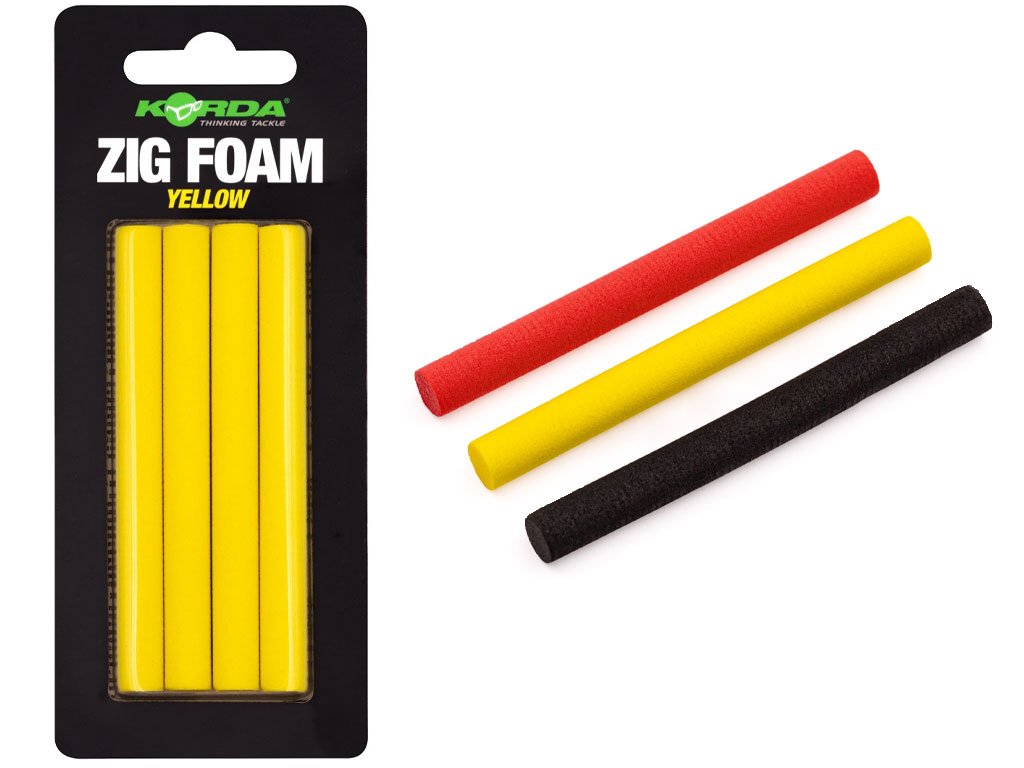 Korda Zig Foam Yellow