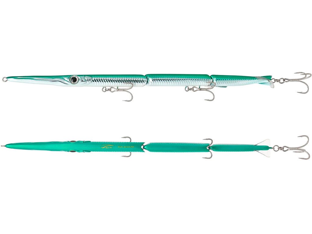 Jack Fin High Tech Needlefish Jointed Stylo 255mm Green
