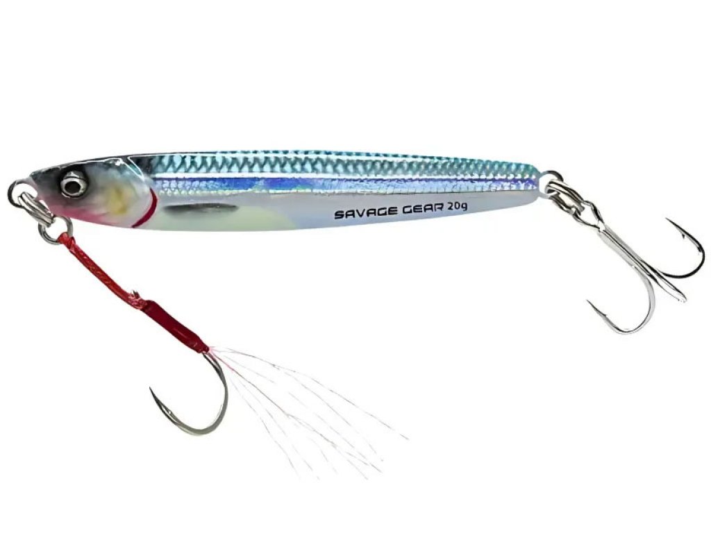 Savage Gear 3D Jig Minnow 7.5cm, 20g S Glow Sardine