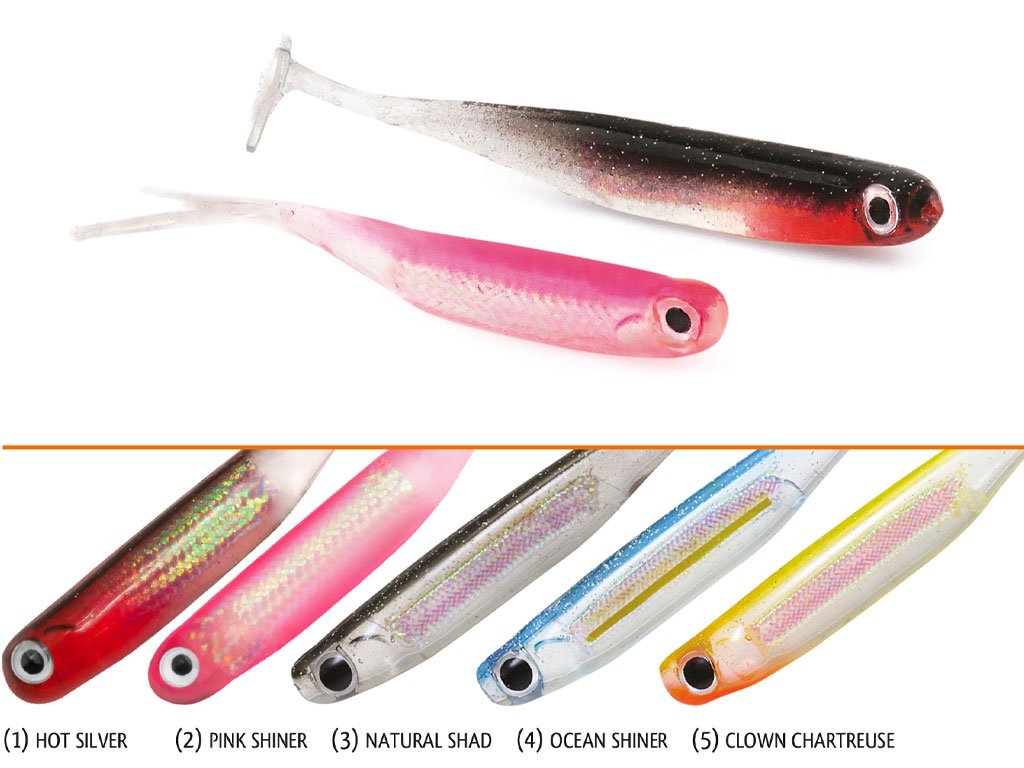 Rapture Mini Minnow Shad Tail 4.5cm Natural Shad 6pcs
