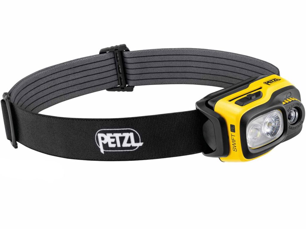 Petzl Swift RL Head Lamp 1100LM Black/Yellow
