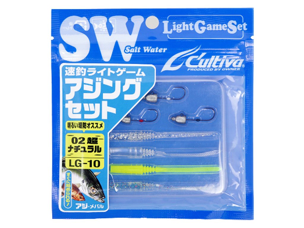 Owner Light Game Set Ajing LG-10 01 Appeal