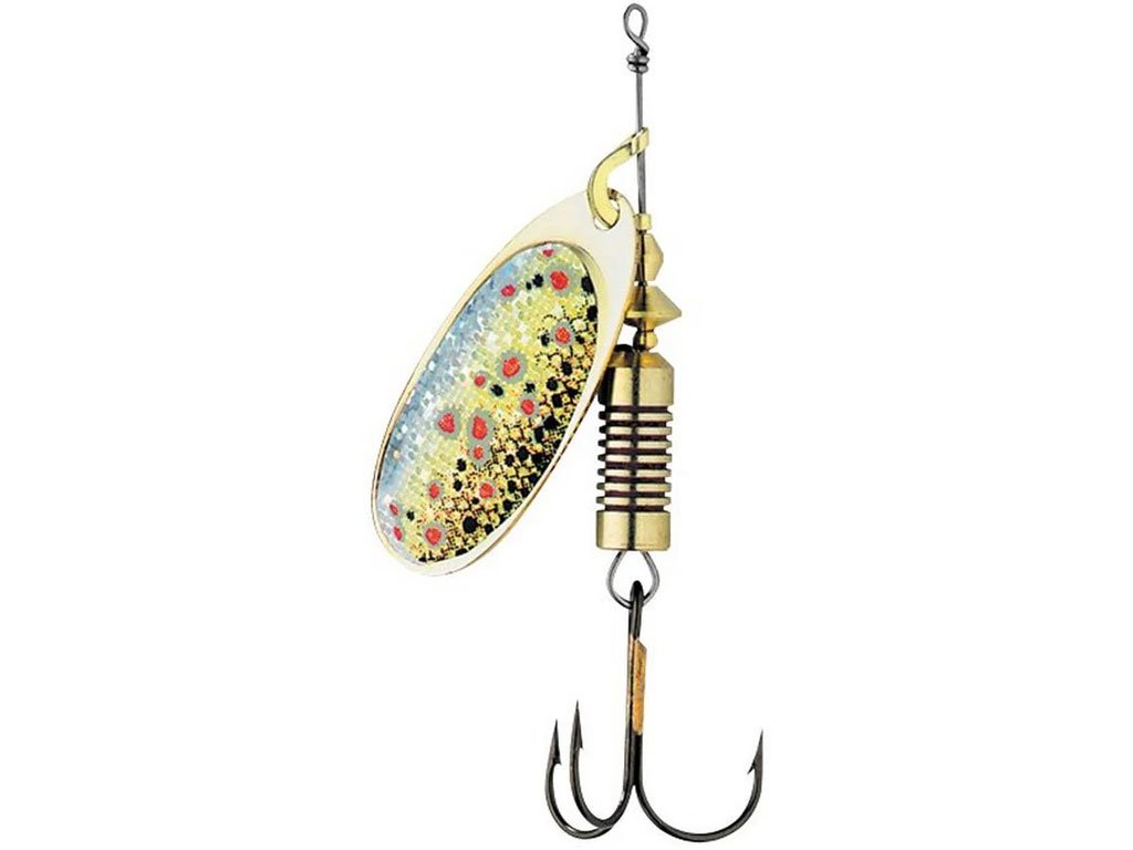 DAM Effzett Nature 3D Spinner #3 6g Brown Trout