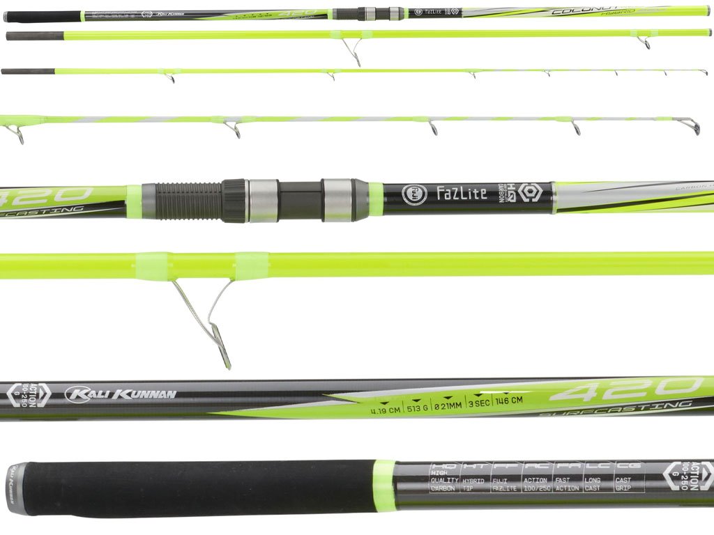 Kali Kunnan Coconut Reef 4.20m, 100-250g