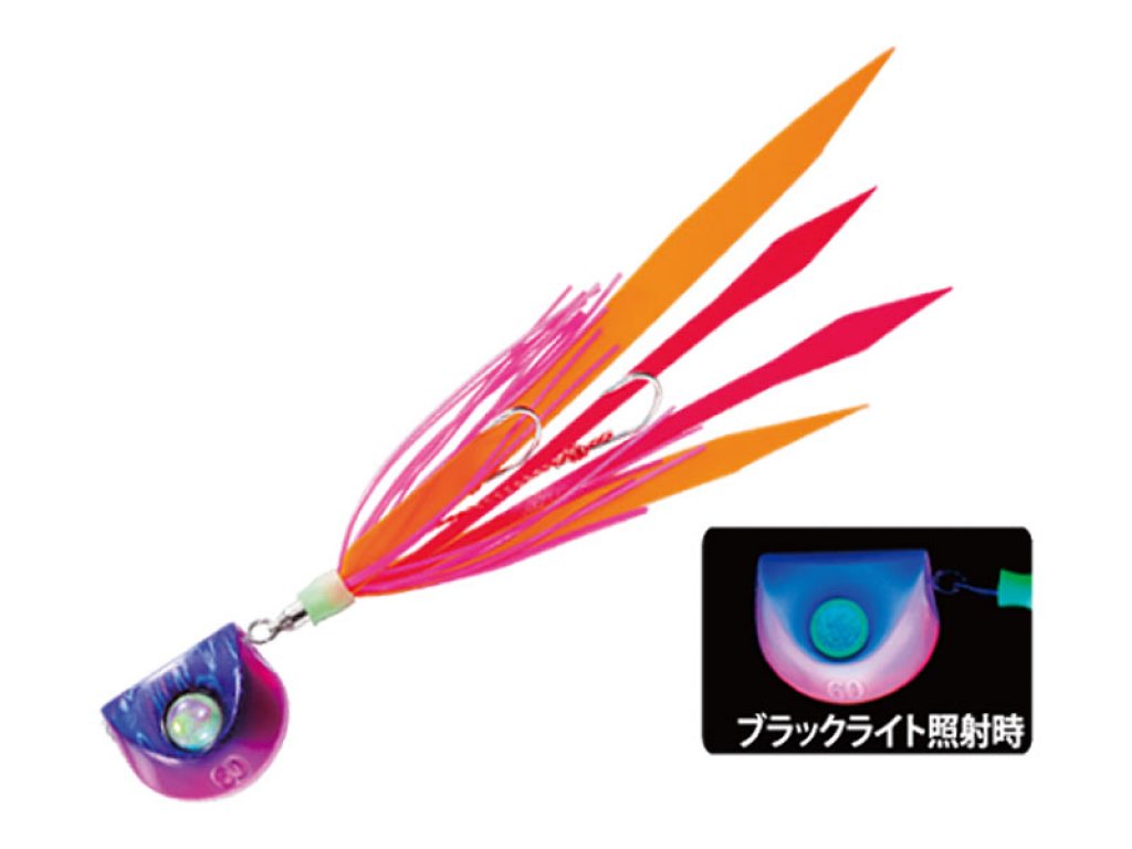 Duel Salty Rubber Slide Jig 60g WHKV