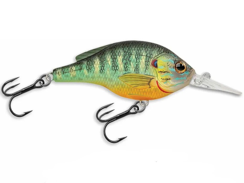 LiveTarget Pumpkinseed Crankbait 70S 70mm, 14g F Natural/Matte