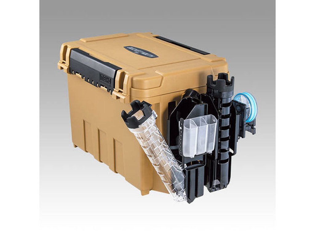 Meiho Bucket Mouth BM-9000 Yellow 540x340x350mm