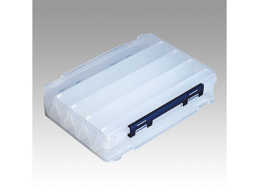 Meiho Reversible 250V Two Sided Plastic Lure Case Clear 255x190x60mm