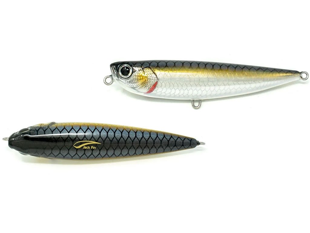 Jack Fin Handmade Pencil Lure Salty Dog 85mm Silver Shad