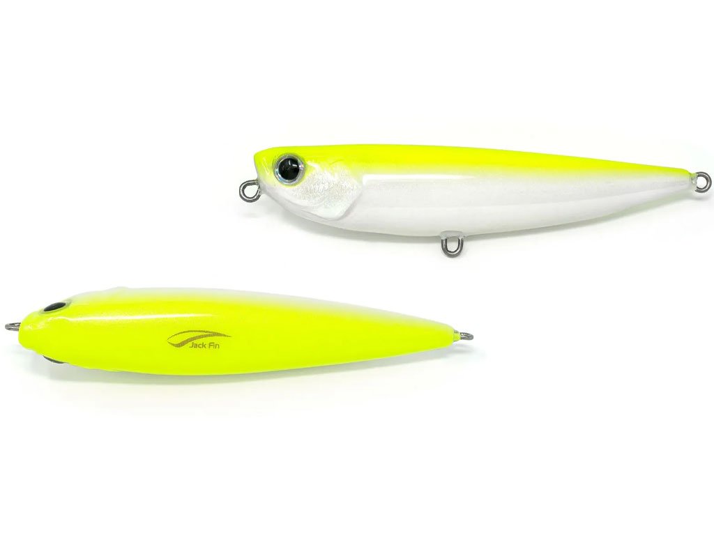 Jack Fin Handmade Pencil Lure Salty Dog 85mm Yellow Fluo